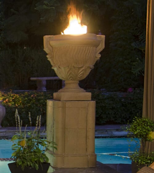 Piage-FIre-urn-Pedestal