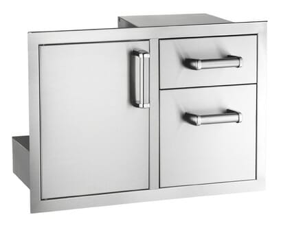 53810S Flush Mounted Access Door with Double Drawer by Fire Magic