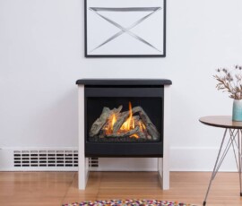 Modern White Madrona w/ Driftwood Logs