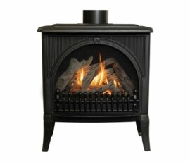 Traditional Black Arch Madrona w/ Driftwood Logs