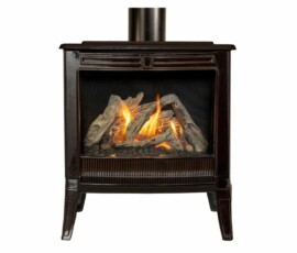 Traditional Square Majolica Madrona w/ Driftwood Logs